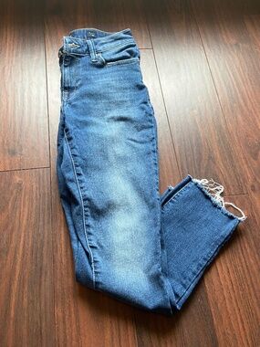 LUCKY BRAND Lolita Super Skinny Jeans Raw Hem Size 2/26